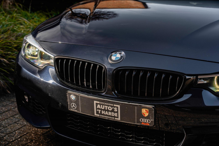 BMW 4 Serie Gran Coupé 418i Executive Edition 136 PK | M-Pakket | Carbon Zwart | Schuifdak | Camera | 18''