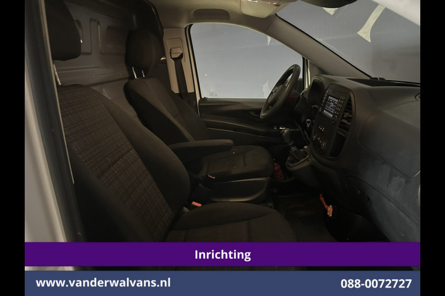 Mercedes-Benz Vito 114 CDI 136pk L2H1 inrichting Euro6 Airco | Camera | Navigatie | Trekhaak Cruisecontrol, Parkeersensoren