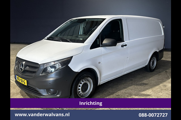 Mercedes-Benz Vito 114 CDI 136pk L2H1 inrichting Euro6 Airco | Camera | Navigatie | Trekhaak Cruisecontrol, Parkeersensoren