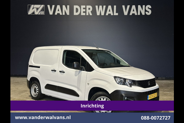 Peugeot Partner 1.5 BlueHDI 102pk L1H1 inrichting Euro6 Airco | Camera | Navigatie | Apple Carplay Trekhaak, Cruisecontrol, Android Auto, Parkeersensoren