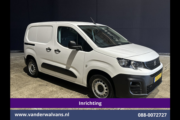 Peugeot Partner 1.5 BlueHDI 102pk L1H1 inrichting Euro6 Airco | Camera | Navigatie | Apple Carplay Trekhaak, Cruisecontrol, Android Auto, Parkeersensoren