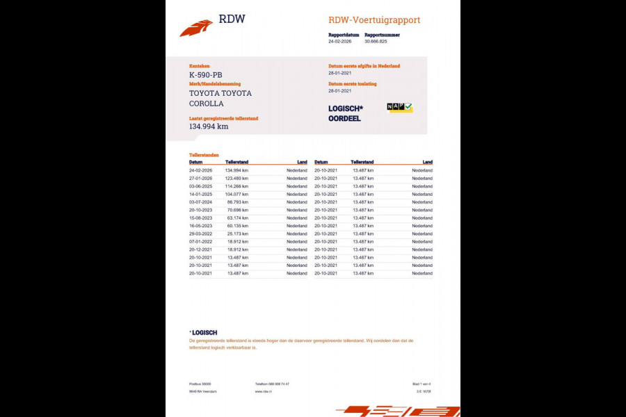 Toyota Corolla Touring Sports 1.8 Hybrid 140pk GR-Sport NL-Auto NAP 1e eigenaar Clima Cruise Carplay Camera 17"LMV