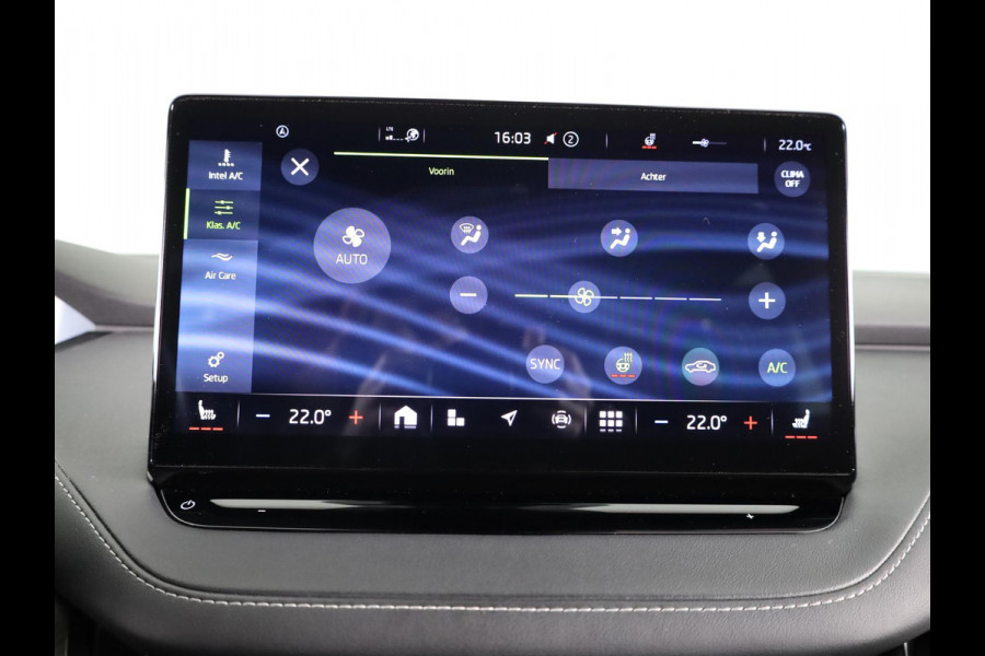 Škoda ENYAQ iV 60 Sportline 180 pk | SoH 90% | Navigatie | Parkeersensoren | Achteruitrijcamera | Autom. airco (3 zones) | Stoelverwarming | Keyless |