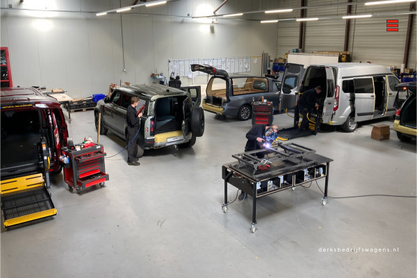 Ford E-Transit 350 L3 H2 Trend 68 kWh Bott Vario Inrichting