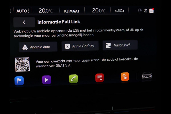 Seat Leon 1.0 TSI FR Launch Edition | Panoramadak | Trekhaak | Stoelverwarming | Camera | Carplay | Navigatie | Sfeerverlichting | Adaptive cruise | Keyless | Full LED | Dodehoek detectie