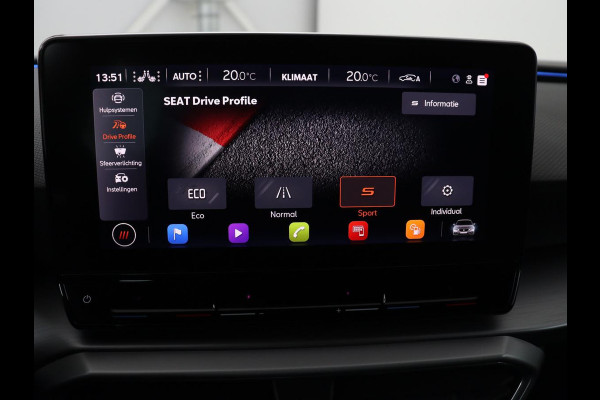 Seat Leon 1.0 TSI FR Launch Edition | Panoramadak | Trekhaak | Stoelverwarming | Camera | Carplay | Navigatie | Sfeerverlichting | Adaptive cruise | Keyless | Full LED | Dodehoek detectie