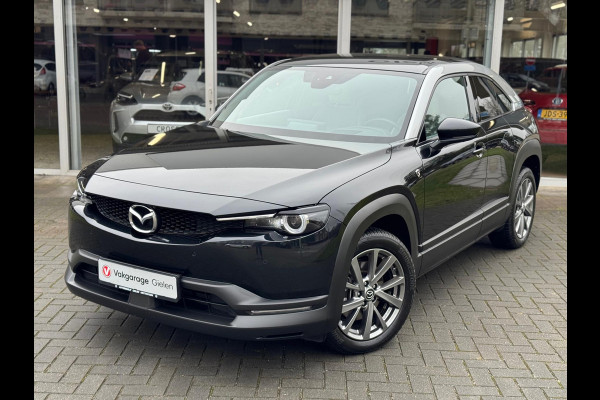 Mazda MX-30 e-SkyActiv R-EV 170pk Makoto | Geheugenfunctie, Bose, 360 Camera, Dodehoekherkenning, Stoel + Stuurverwarming, HUD