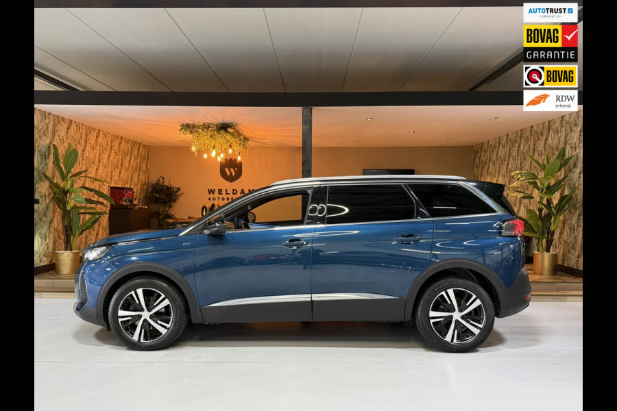Peugeot 5008 1.2 PureTech GT 7P Garantie Carplay 360 Camera ACC Sfeer Focal Audio Nachtzicht Keyless Led Dab I-Cockpit Rijklaar