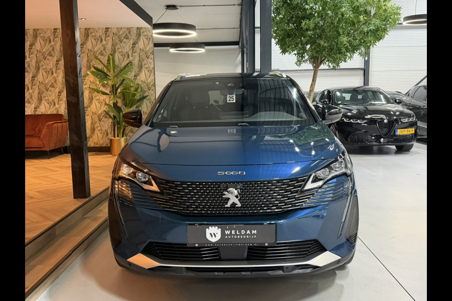 Peugeot 5008 1.2 PureTech GT 7P Garantie Carplay 360 Camera ACC Sfeer Focal Audio Nachtzicht Keyless Led Dab I-Cockpit Rijklaar