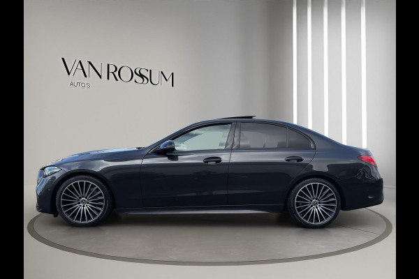 Mercedes-Benz C-Klasse 180 AMG Line | 19"| Panoramadak | Camera | Keyless | Led | Sfeer |