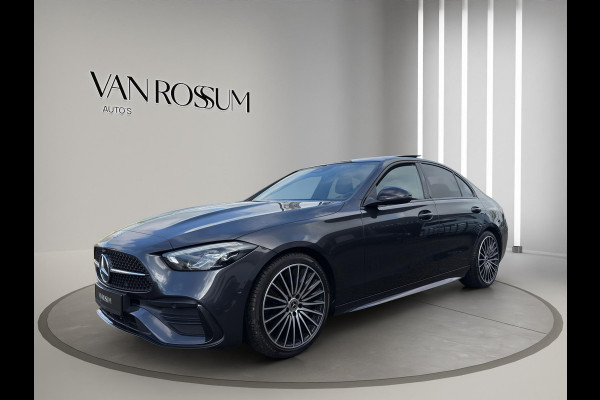 Mercedes-Benz C-Klasse 180 AMG Line | 19"| Panoramadak | Camera | Keyless | Led | Sfeer |