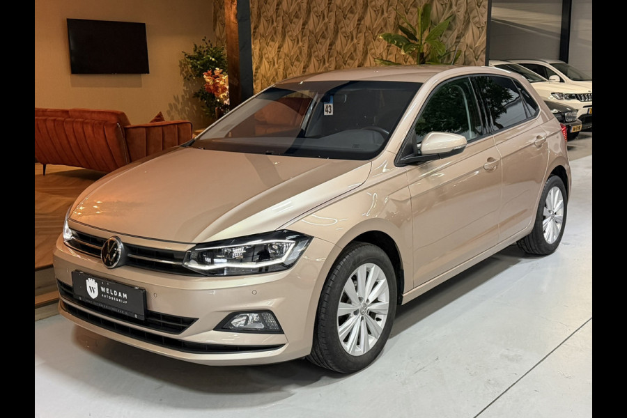 Volkswagen Polo 1.0 TSI Highline Garantie Carplay Virtueel Dash StoelVW Blindspot Adoptieve Cruise Keyless Navi Clima Led Rijklaar