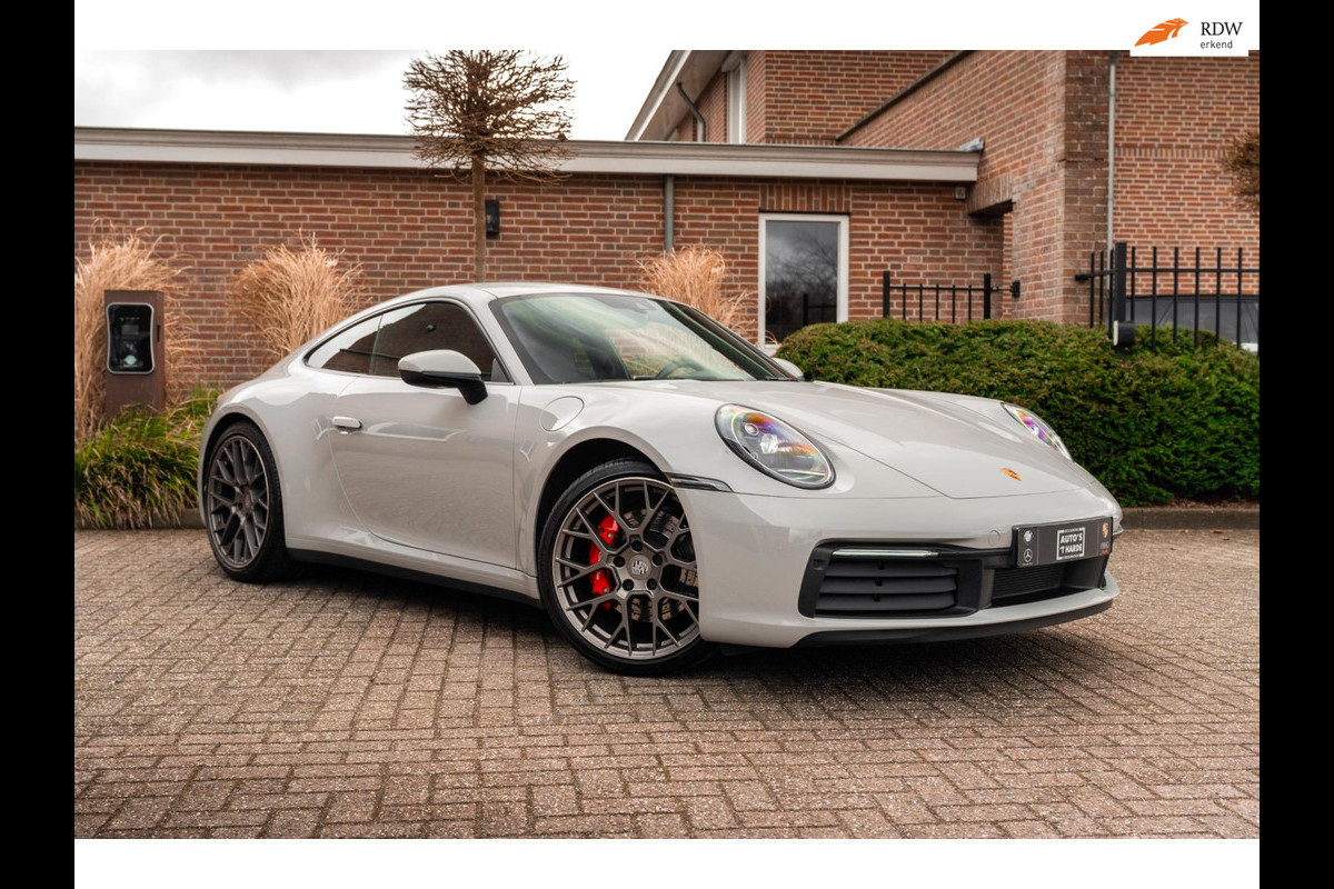 Porsche 911 3.0 Carrera 4 S 450 PK | Krijt | 1e Eig | BTW | LED | 21''