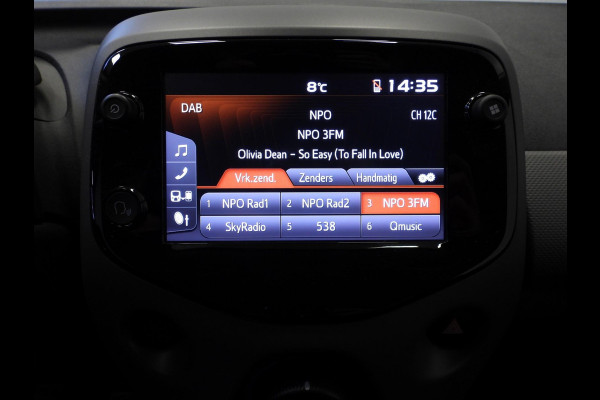 Peugeot 108 1.0 e-VTi Techno Dynamic NAVI-APP/CAMERA/AIRCO/BLUETOOTH!