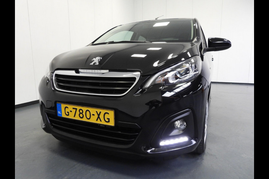 Peugeot 108 1.0 e-VTi Techno Dynamic NAVI-APP/CAMERA/AIRCO/BLUETOOTH!