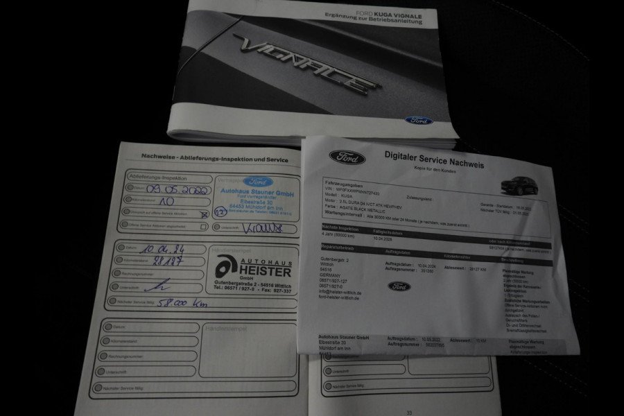 Ford Kuga 2.5 PHEV Plug-In Vignale TREKH./NAVI/LEER/LED/B&O/18"LMV!