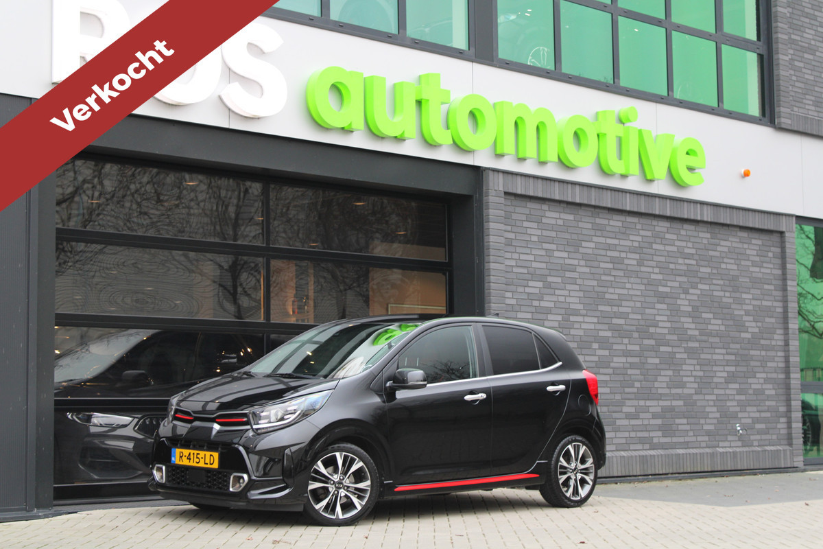 Kia Picanto 1.2 CVVT DynamicPlusLine | VOL OPTIES! | KEYLESS | STOEL&STUURVERW | CAMERA | STUUR ASSIST | LEDER |