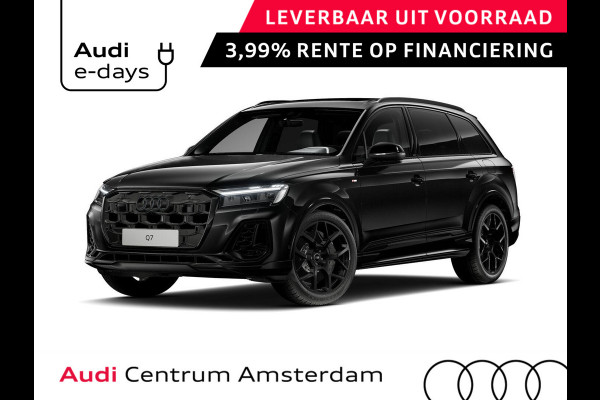 Audi Q7 Pro Line S 55 TFSI e 394 pk | Bang & Olufsen Premium 3D | Glazen panoramadak | Vierwielbesturing | Sportstoelen plus voorin |