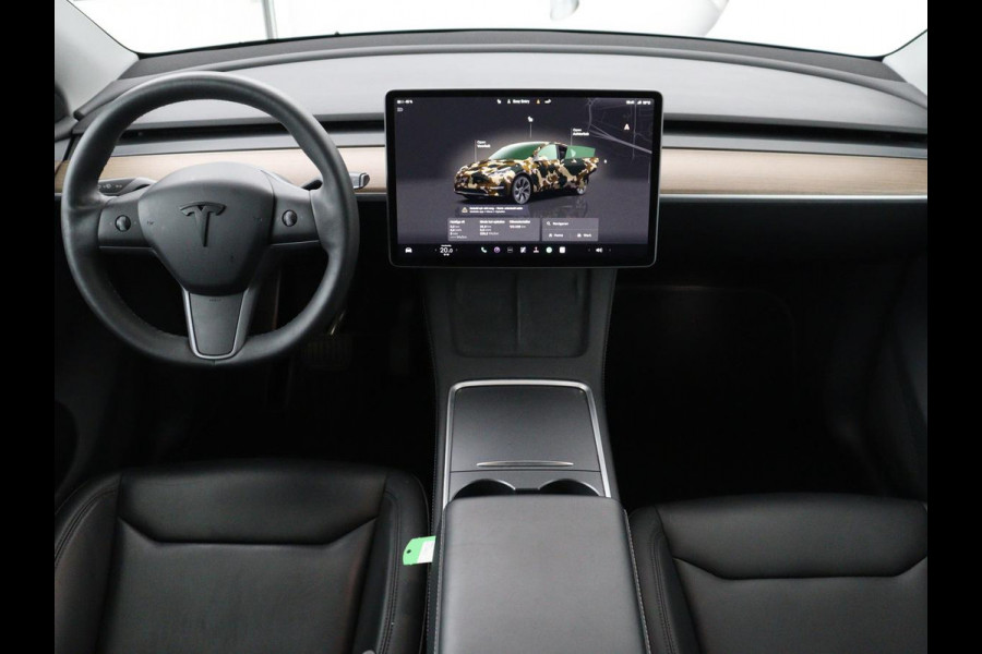 Tesla Model Y Long Range AWD 75 kWh | SOH 94% | Panoramadak | Autopilot | Stoelverwarming | Leder | 360 Camera | Achterbankverwarming | Keyless | Navigatie | Full LED