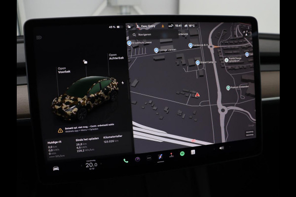 Tesla Model Y Long Range AWD 75 kWh | SOH 94% | Panoramadak | Autopilot | Stoelverwarming | Leder | 360 Camera | Achterbankverwarming | Keyless | Navigatie | Full LED