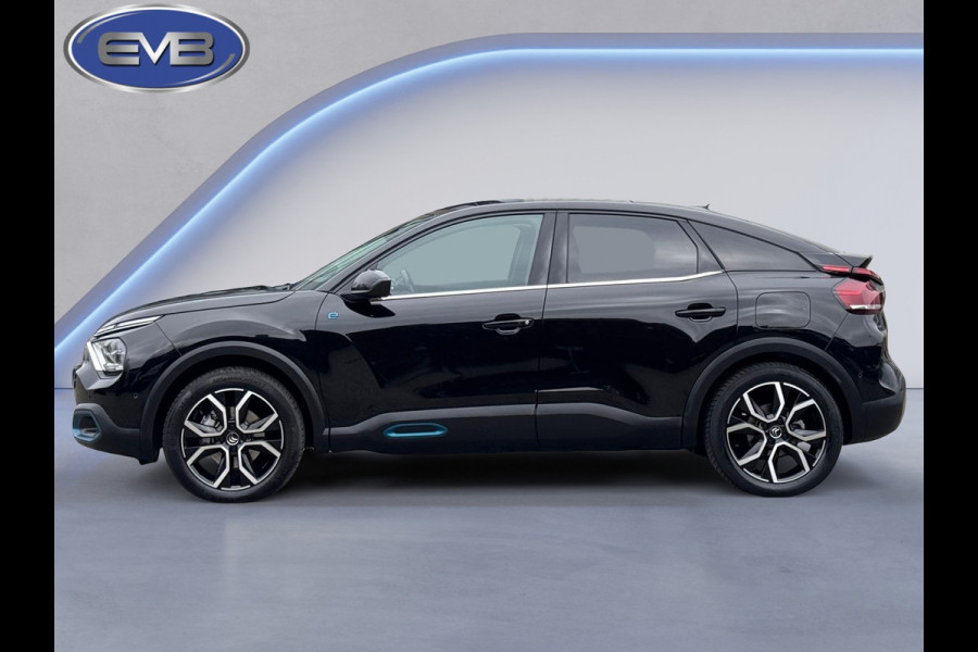 Citroën Ë-C4 Shine 50 kWh, panoramadak, lederen interieur, adaptief cruise, achteruitrijcamera, 1 e eigenaar, NL auto met nap