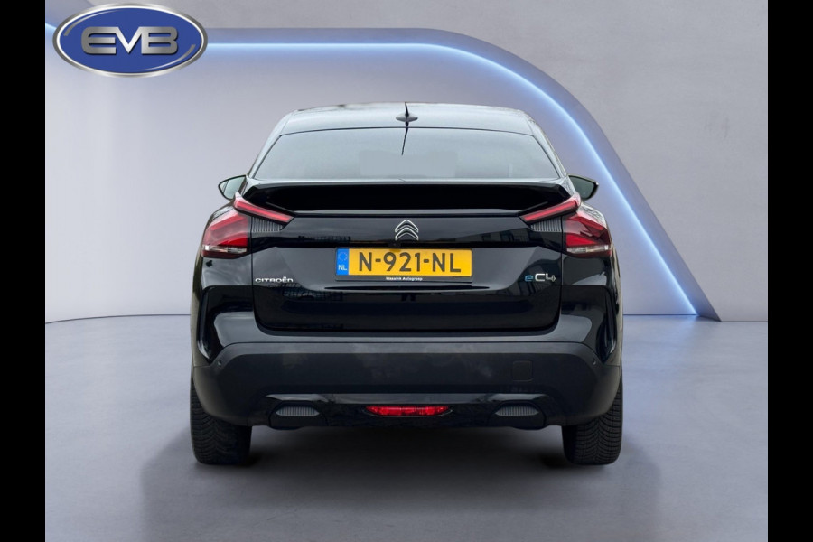 Citroën Ë-C4 Shine 50 kWh, panoramadak, lederen interieur, adaptief cruise, achteruitrijcamera, 1 e eigenaar, NL auto met nap