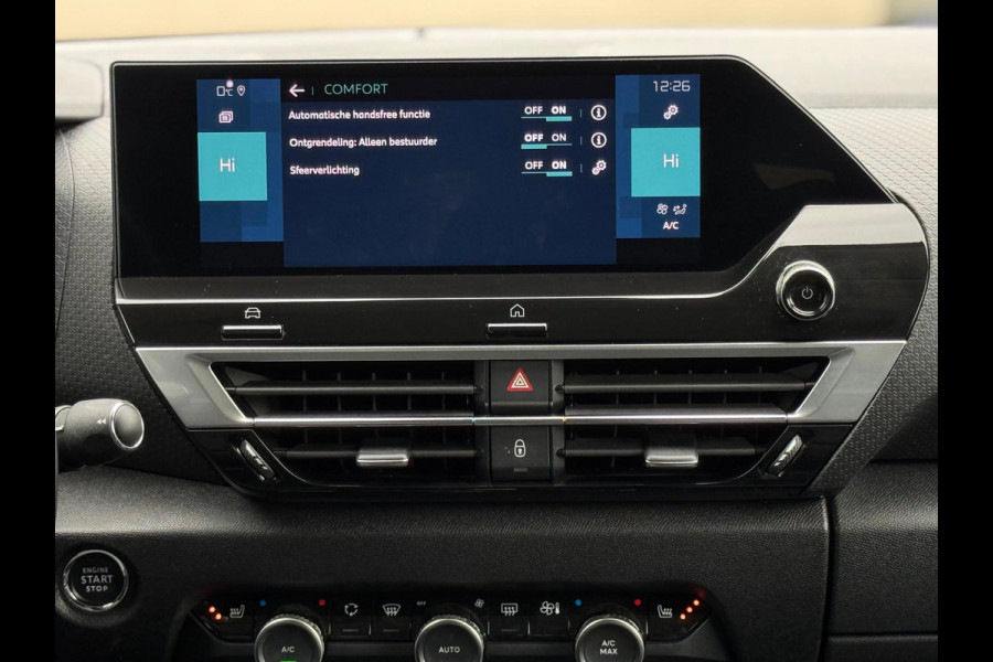 Citroën Ë-C4 Shine 50 kWh, panoramadak, lederen interieur, adaptief cruise, achteruitrijcamera, 1 e eigenaar, NL auto met nap