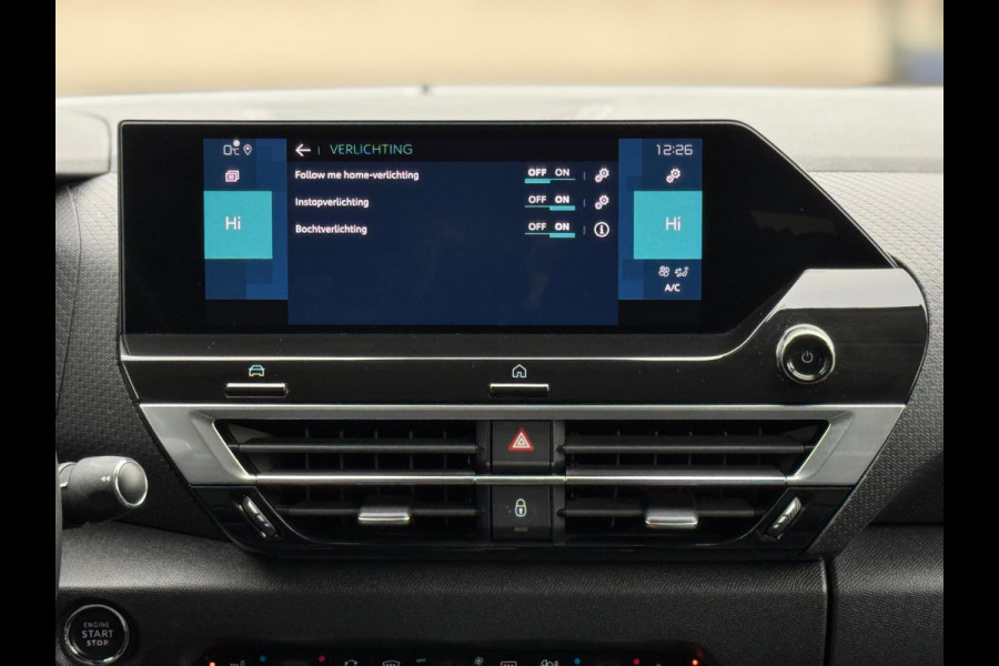 Citroën Ë-C4 Shine 50 kWh, panoramadak, lederen interieur, adaptief cruise, achteruitrijcamera, 1 e eigenaar, NL auto met nap