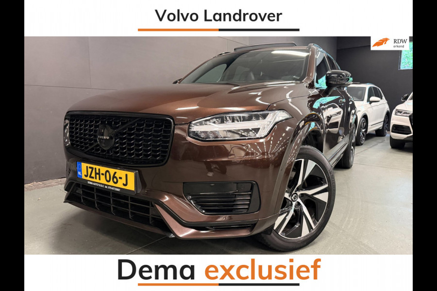 Volvo XC90 2.0 T8 Twin Engine AWD R-DESIGN 7P SOH-TEST/PANO/DAB/H-KARDON/M-STOELEN/LEDER///