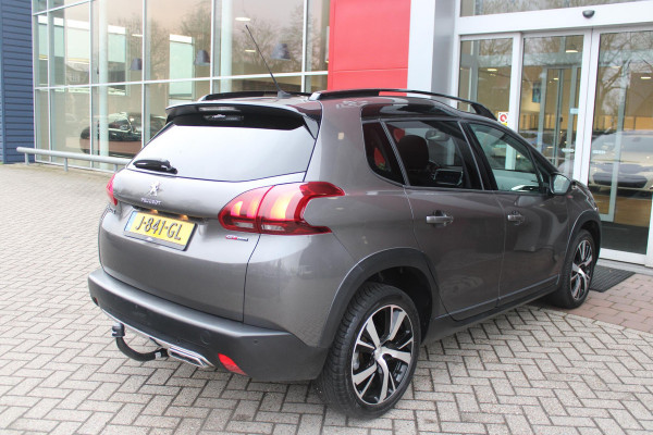 Peugeot 2008 1.2 130PK AUTOMAAT GT-LINE | AFNEEMBARE TREKHAAK | PANORAMA DAK | STOEL VERWARMING | LICHTMETALEN VELGEN 17" | ALL SEASON BANDEN | CLIMATE CONTROL | CRUISE CONTROL | NAVIGATIE | APPLE CARPLAY/ANDROID AUTO | ACHTERUITRIJ CAMERA | EERSTE EIGENAAR! |