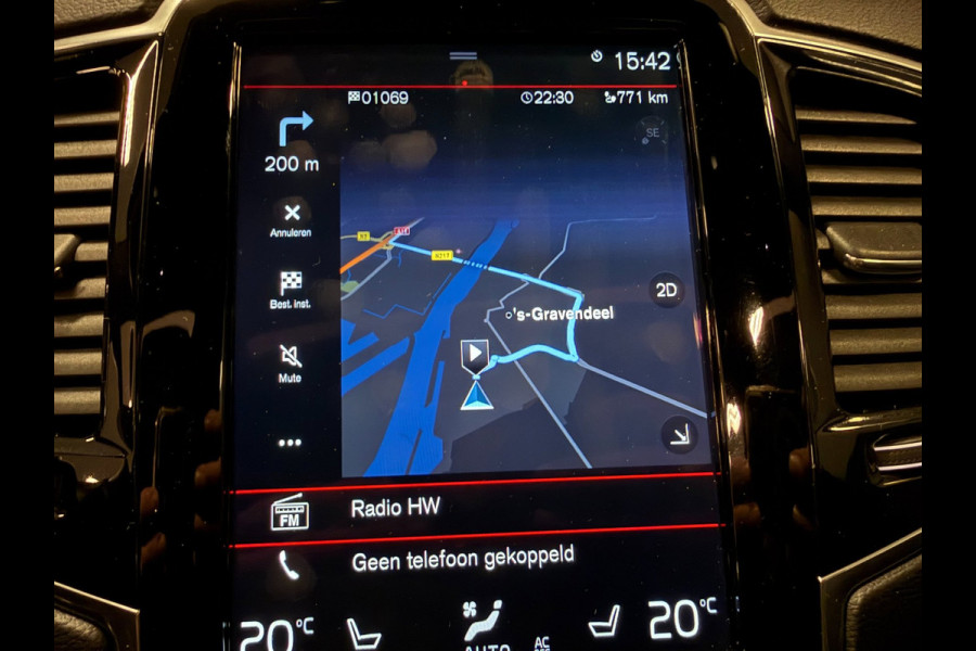 Volvo XC90 2.0 T8 Twin Engine AWD R-DESIGN 7P SOH-TEST/PANO/DAB/H-KARDON/M-STOELEN/LEDER///