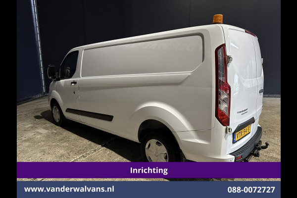 Ford Transit Custom 2.0 TDCI 130pk L2H1 inrichting Euro6 Airco | Camera | 2800kg Trekhaak | LED Cruisecontrol, Stoelverwarming, Parkeersensoren, Bijrijdersbank