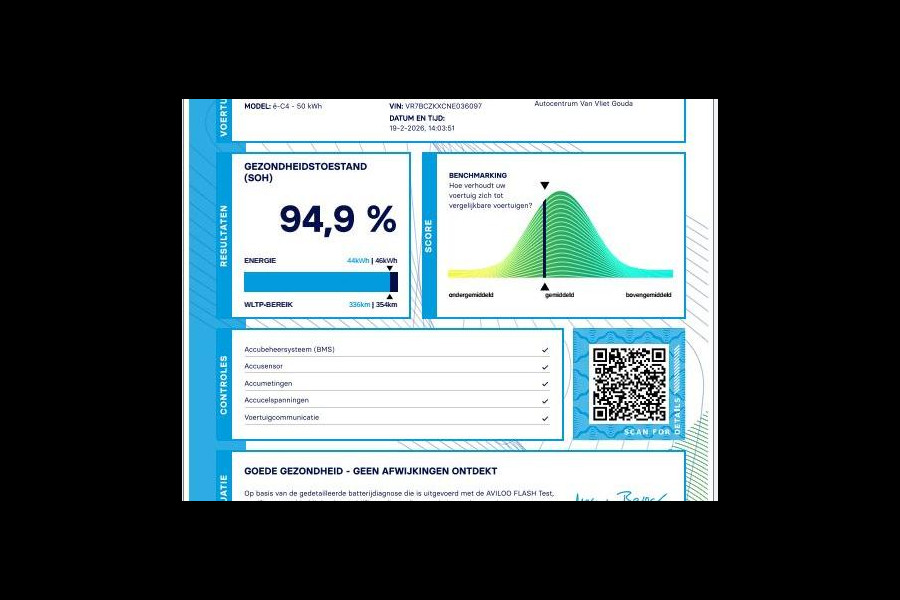 Citroën Ë-C4 Feel 50 kWh SOH 94,9% | Navigatie | Achteruitrijcamra | Android auto / Apple carplay |