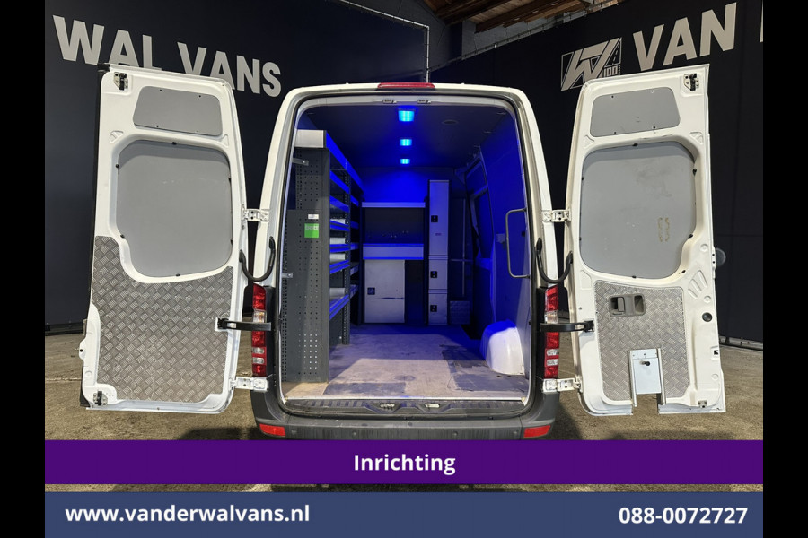Mercedes-Benz Sprinter 316CDI 163pk L2H2 Professionele inrichting Euro6 Airco | Cruisecontrol | Chauffeursstoel 2800kg Trekhaak,  Parkeersensoren