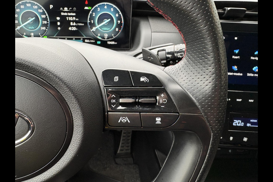 Hyundai Tucson 1.6 T-GDI PHEV N Line 4WD | Trekhaak | Stoelverwarming | Achteruitrijcamera | Adaptive cruise control | 2 bandensets | Dealer onderhouden