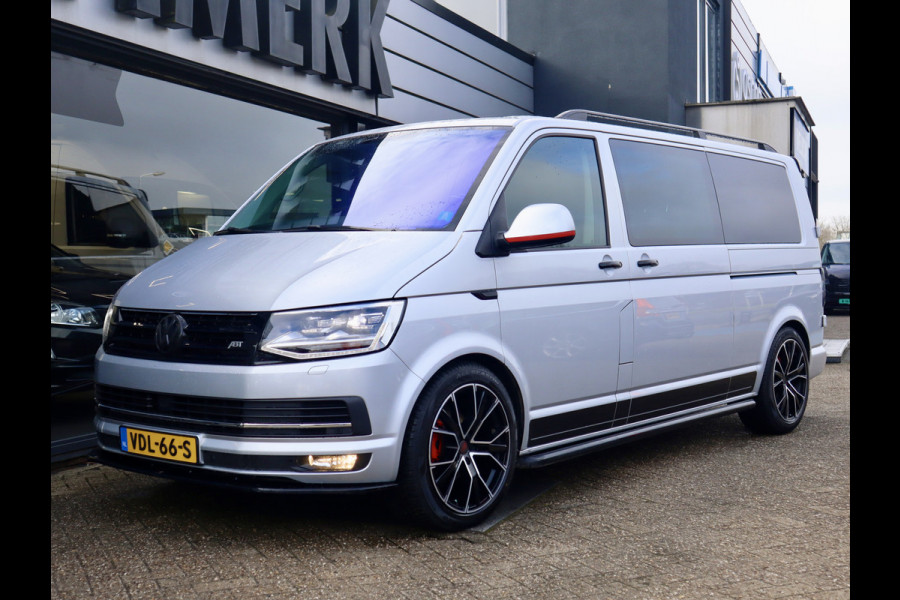 Volkswagen Transporter 2.0 TDI 150PK DSG LANG LUXE DUBBELE CABINE 2X SCHUIFDEUR