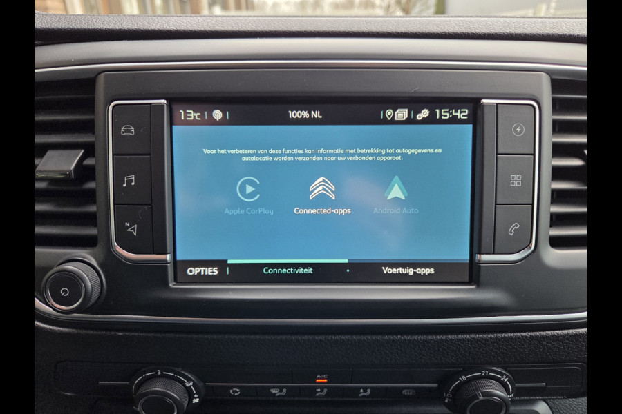 Citroën ë-Jumpy L2 75 kWh Navi Airco Cruisecontrol Achteruitrijcamera