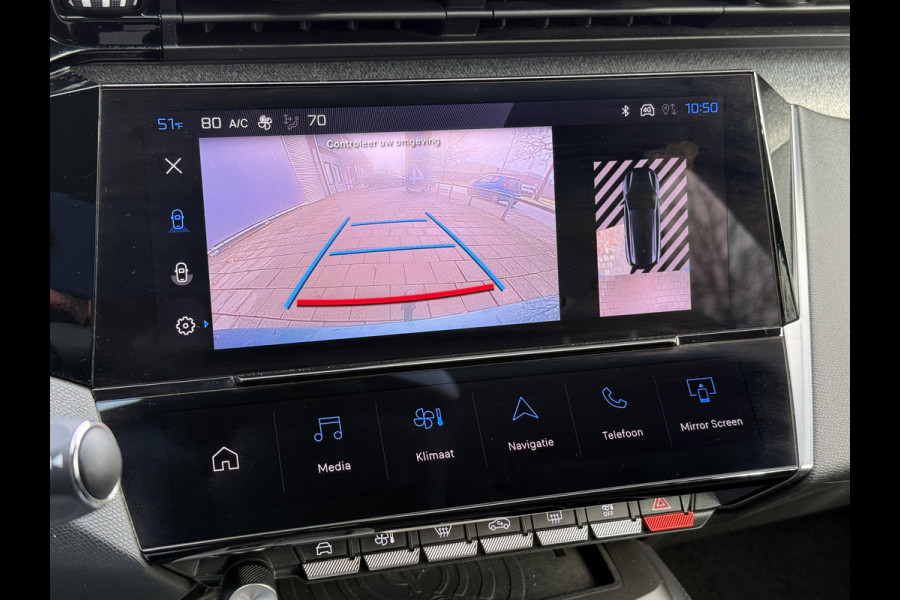 Peugeot 308 SW BWJ 11-2023 | 1.6 HYbrid 180 Allure Pack Bus. | TREKHAAK | LEDER/STOF | CAMERA | CARPLAY | NAVI | STOELVERW | CLIMA