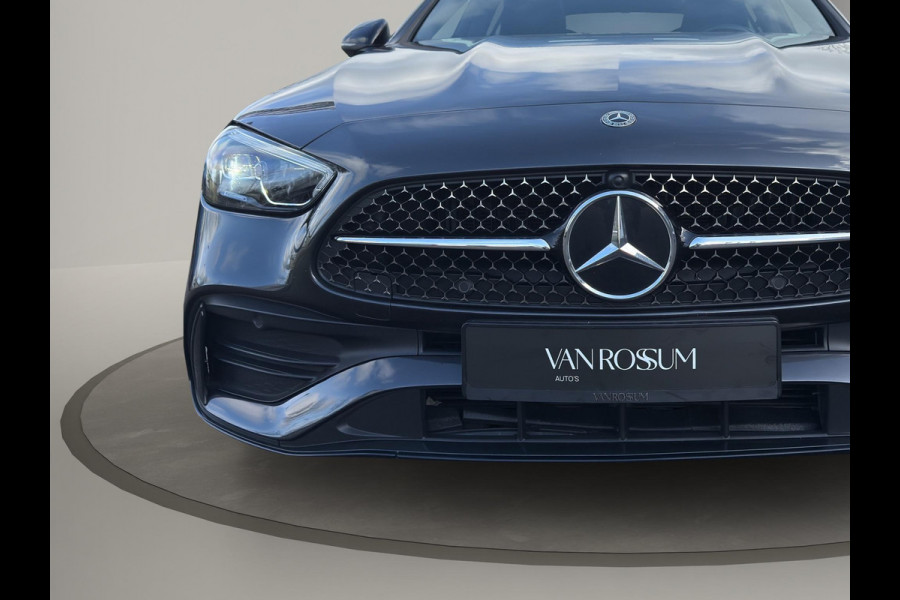 Mercedes-Benz C-Klasse 180 AMG Line | 19"| Panoramadak | Camera | Keyless | Led | Sfeer |