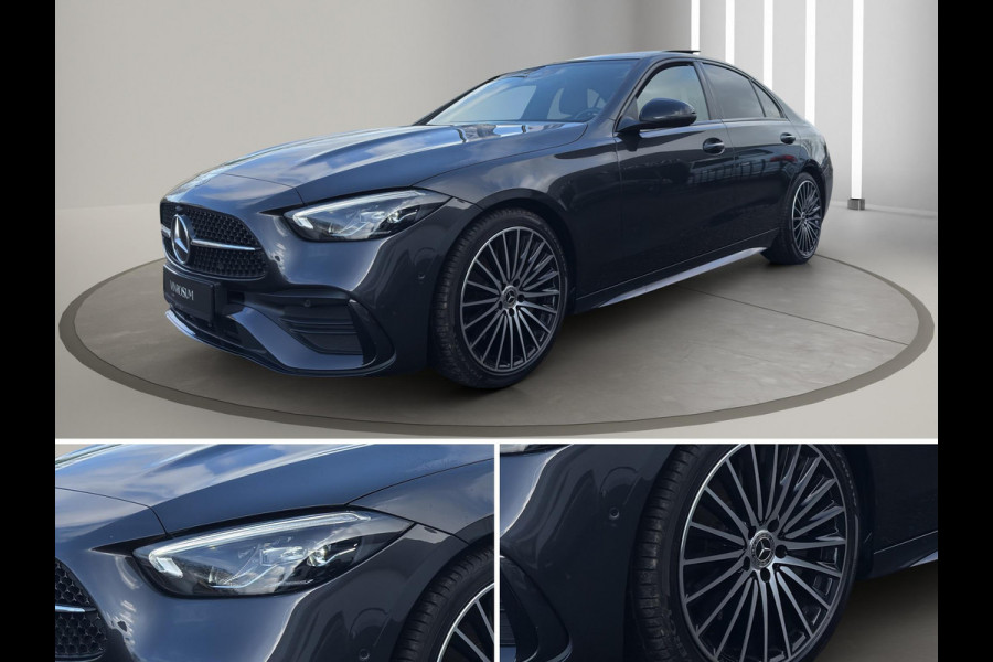 Mercedes-Benz C-Klasse 180 AMG Line | 19"| Panoramadak | Camera | Keyless | Led | Sfeer |