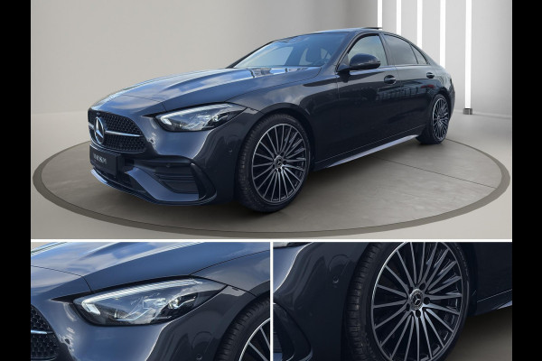 Mercedes-Benz C-Klasse 180 AMG Line | 19"| Panoramadak | Camera | Keyless | Led | Sfeer |