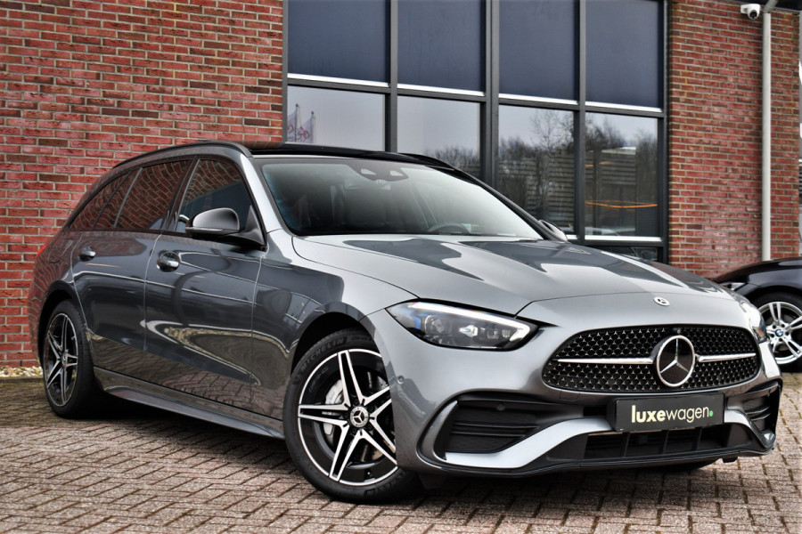 Mercedes-Benz C-Klasse Estate 300 e AMG Line Pano Trekh Distronic Night 360-cam
