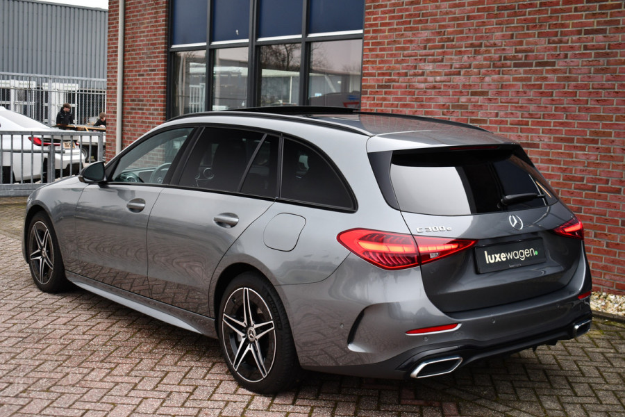 Mercedes-Benz C-Klasse Estate 300 e AMG Line Pano Trekh Distronic Night 360-cam