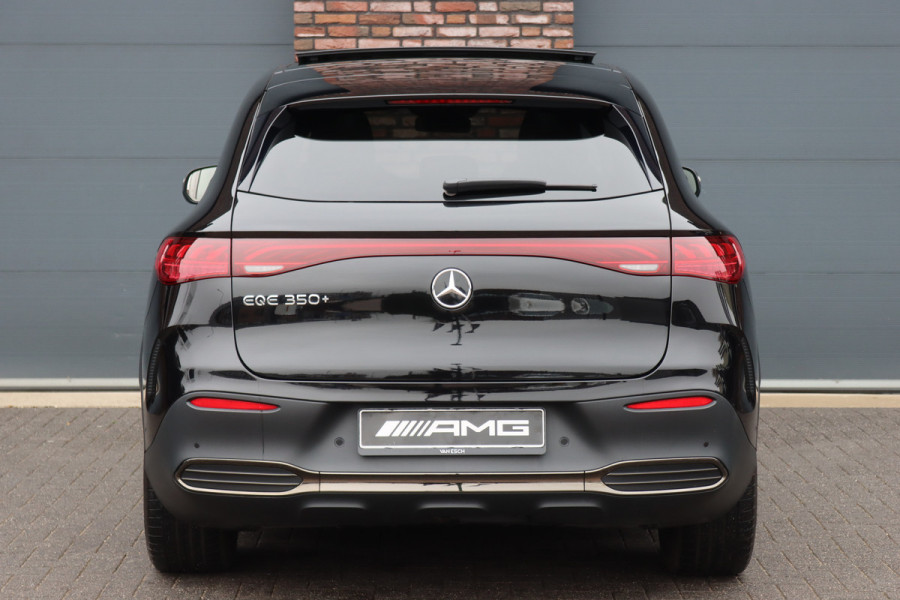 Mercedes-Benz EQE SUV 350+ AMG Line 96 kWh | Airmatic | Hyperscreen | Achterasbesturing | Distronic+ | Massage | Trekhaak | Burmester | HUD | Stoelventilatie | Verwarmd Stuurwiel | Digital Light | Leder | 22kW |