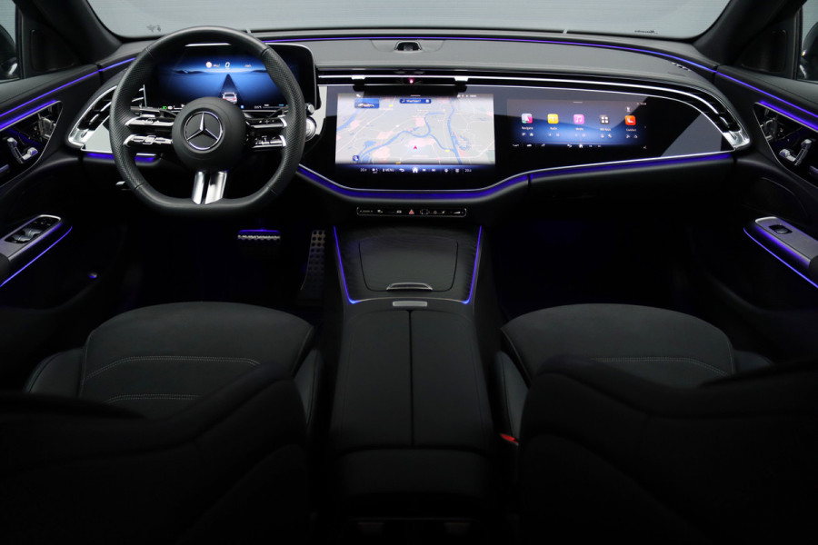 Mercedes-Benz E-Klasse 220 d AMG Line | Hyperscreen | Distronic | Memory | Surround Camera | Keyless Go | Verwarmd Stuurwiel | Digital Light | Nightpakket | Dodehoekassistent |