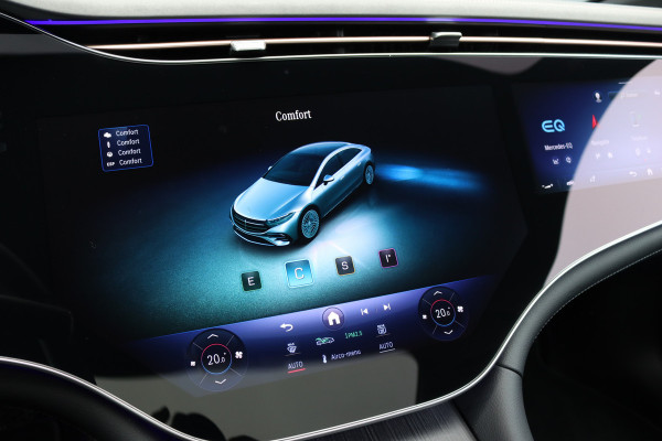 Mercedes-Benz EQS 350 Exclusive Line 118 kWh | Airmatic | Achterasbesturing | Hyperscreen | Distronic+ | Panoramadak | HUD | Trekhaak | Digital Light | Burmester | Keyless Go | Verwarmd Stuurwiel | 22kW |