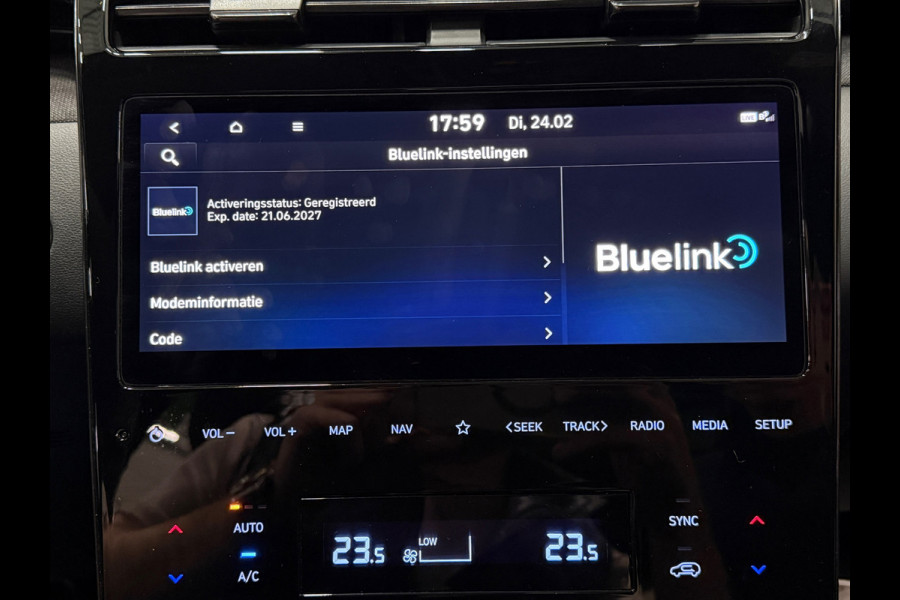 Hyundai Tucson 1.6 T-GDI HEV 230pk N-Line Pano 360° Krell Acc Memory Keyless Stoelverw/-koel LED