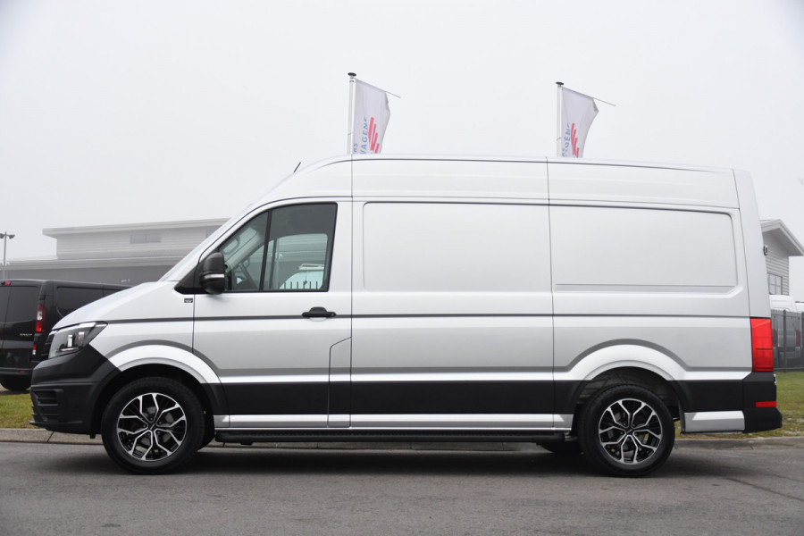 Volkswagen Crafter 30 2.0 TDI L3H3 PB Edition Camera, Carplay, Stoelverwarming, Sensoren, 140pk, Automaat, multimedia, Uniek!
