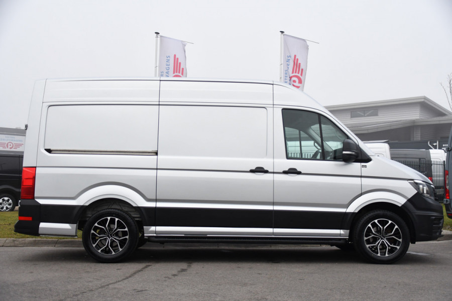 Volkswagen Crafter 30 2.0 TDI L3H3 PB Edition Camera, Carplay, Stoelverwarming, Sensoren, 140pk, Automaat, multimedia, Uniek!