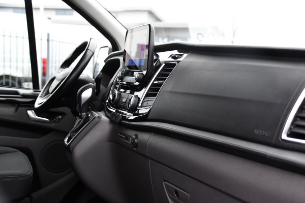 Ford Transit Custom 300 2.0 TDCI L2H1 DC Limited Black Edition Camera, Cruise, Carplay, Stoelverwarming, 170pk, 2 x Schuifdeur, Automaat, Uniek!